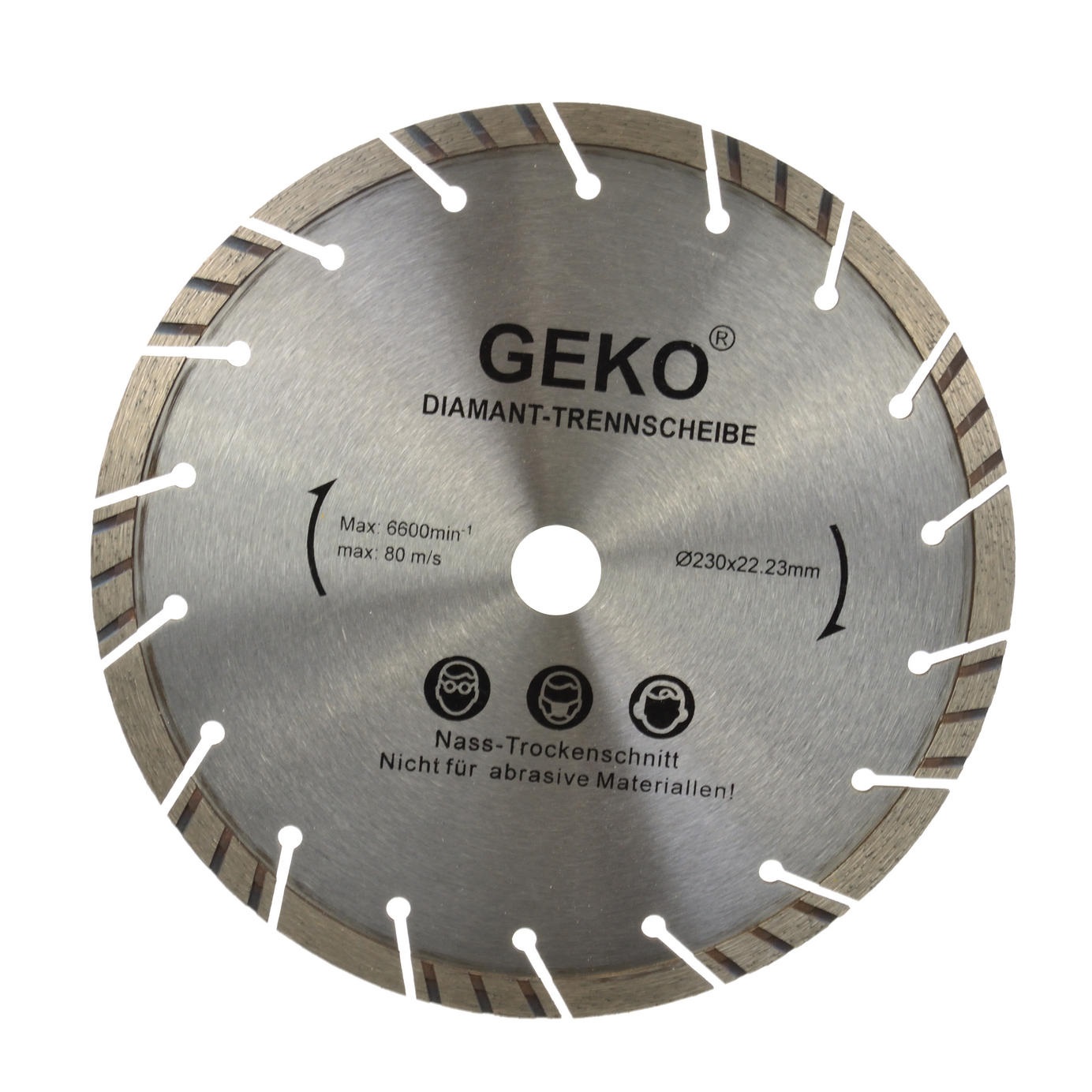 Geko gyémánttárcsa 230mm