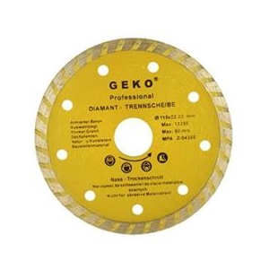 Geko gyémántvágó tárcsa 115mm