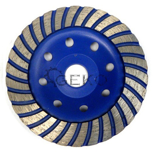 Geko betoncsiszoló gyémánttárcsa 125mm (Turbo)