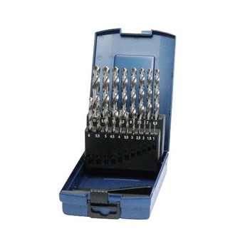 Bohrcraft  csigafúró készlet HSS-G 19r. 1,0-10,0/0,5 KG10 ABS