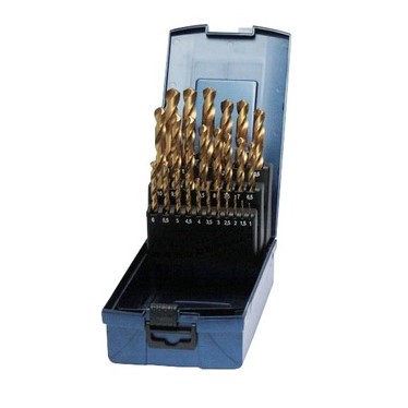 Bohrcraft csigafúró készlet HSS-TiN 25r. 1,0-13,0/0,5 KT13 AB