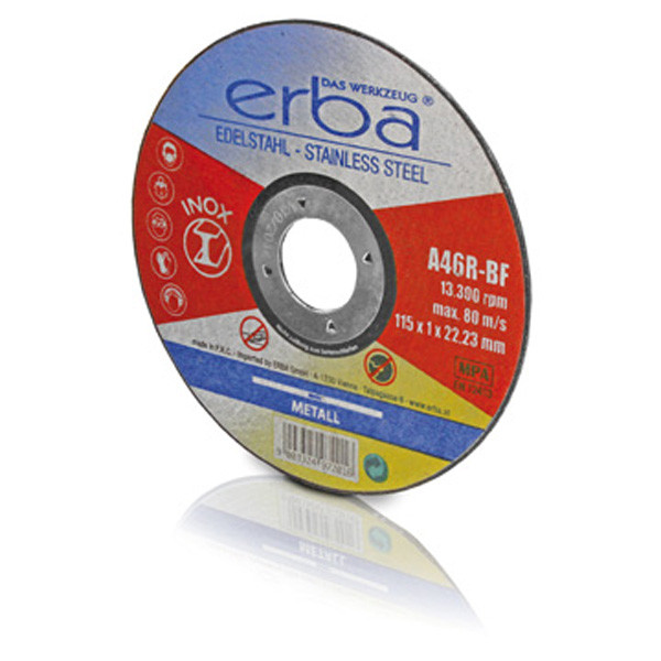 Erba INOX vágókorong 115x1,0x22 5db/csomag