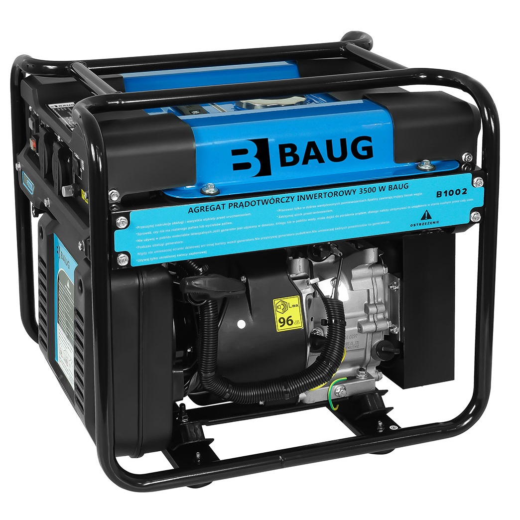 Baug benzines 4 ütemű Inverteres áramfejlesztő 3500 W