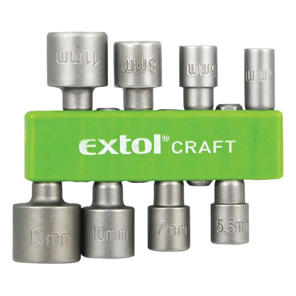 Extol Craft 8 részes behajtó készlet
