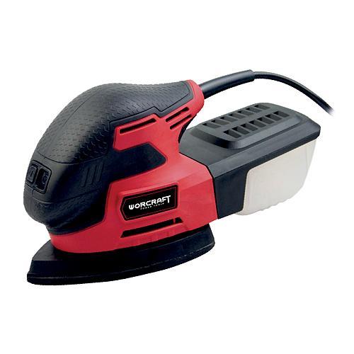 Worcraft 220 W-os háromszög csiszoló