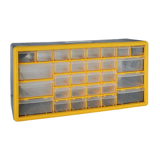 STR 30 fiókos szortimenter, 500x160x230 mm, max. 25kg