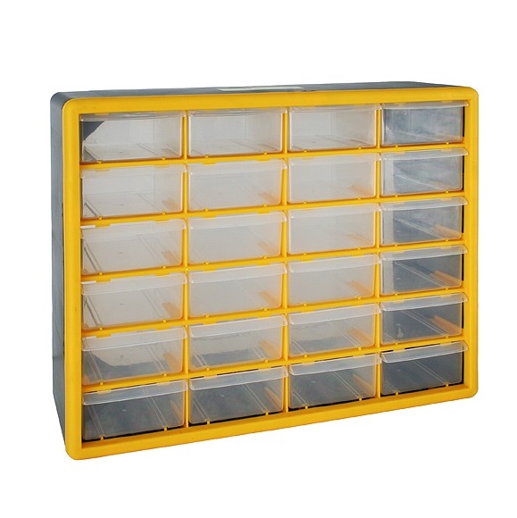 STR 24 fiókos szortimenter , 500x160x390mm, max 28kg