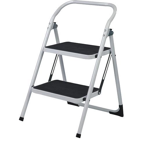 STR 2 fokos fellépő, 150 kg teherbírás, fekete