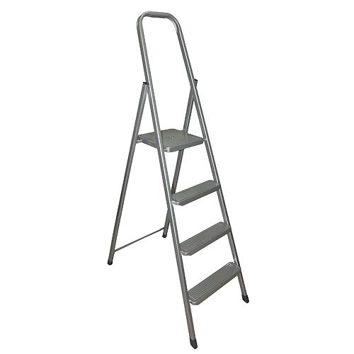 STR acél létra, 4 fokos, 153cm, 120kg teherbírás