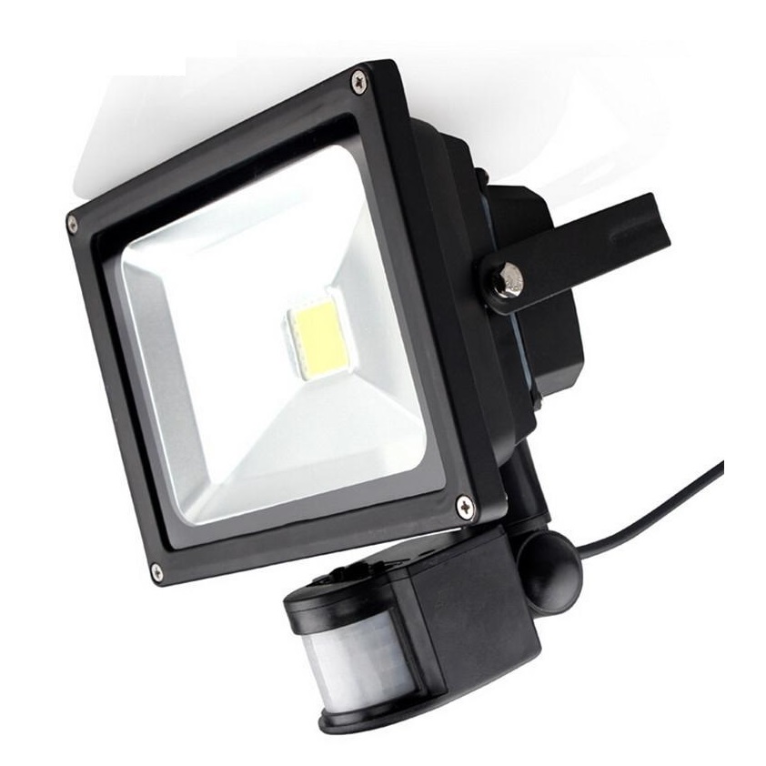 LED reflektor mozgásérzékelős 30W (kültéri)