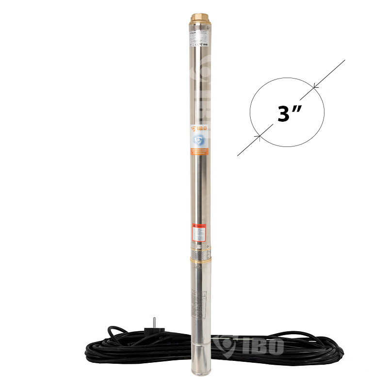 IBO 3"-os csőkútszivattyú 750W / 6000 L/h