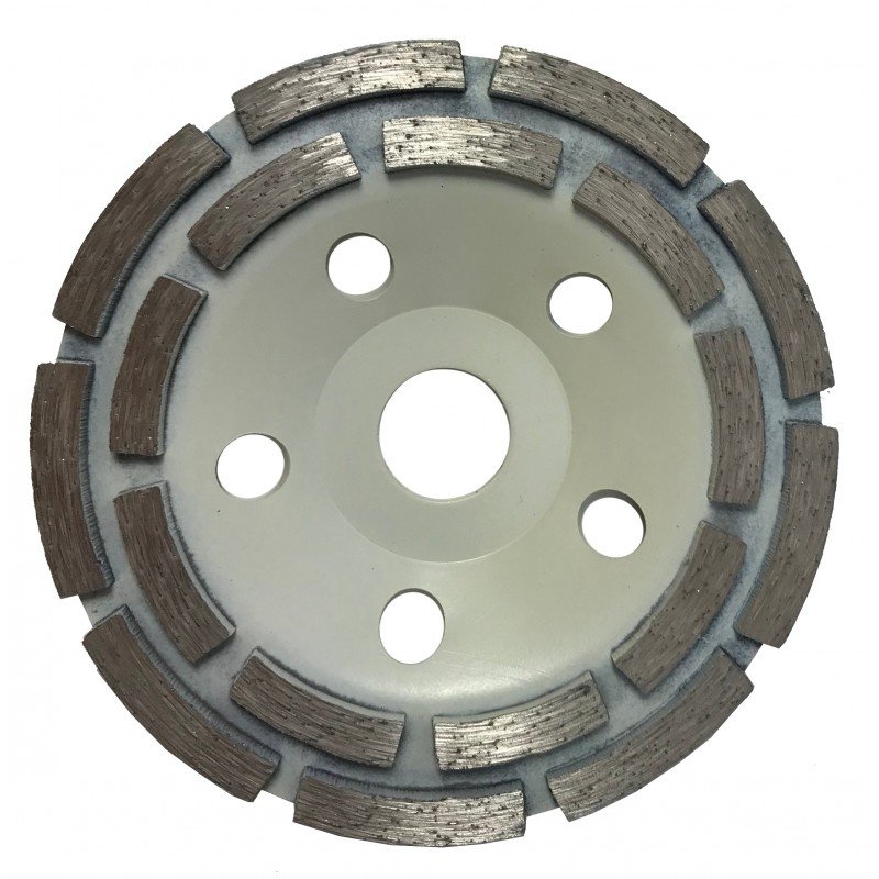 Verke betoncsiszoló gyémánttárcsa 125 mm (Dupla)