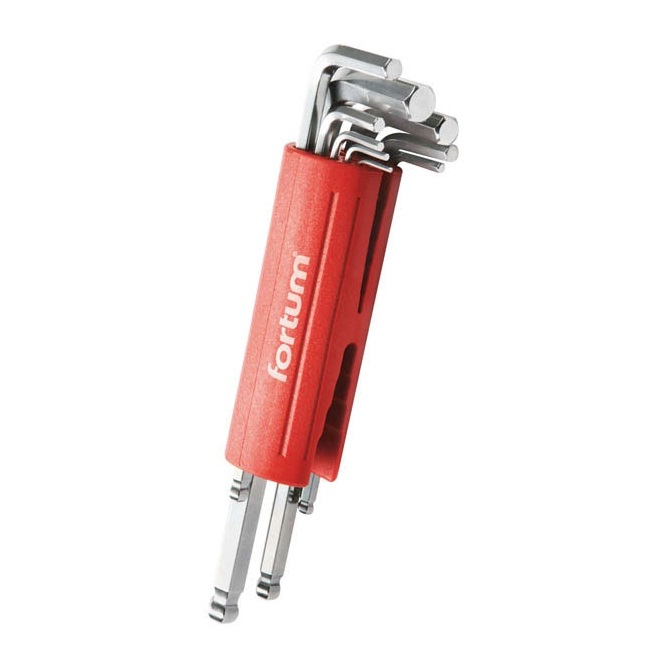 Fortum 9 részes imbuszkulcs készlet 1,5-10mm