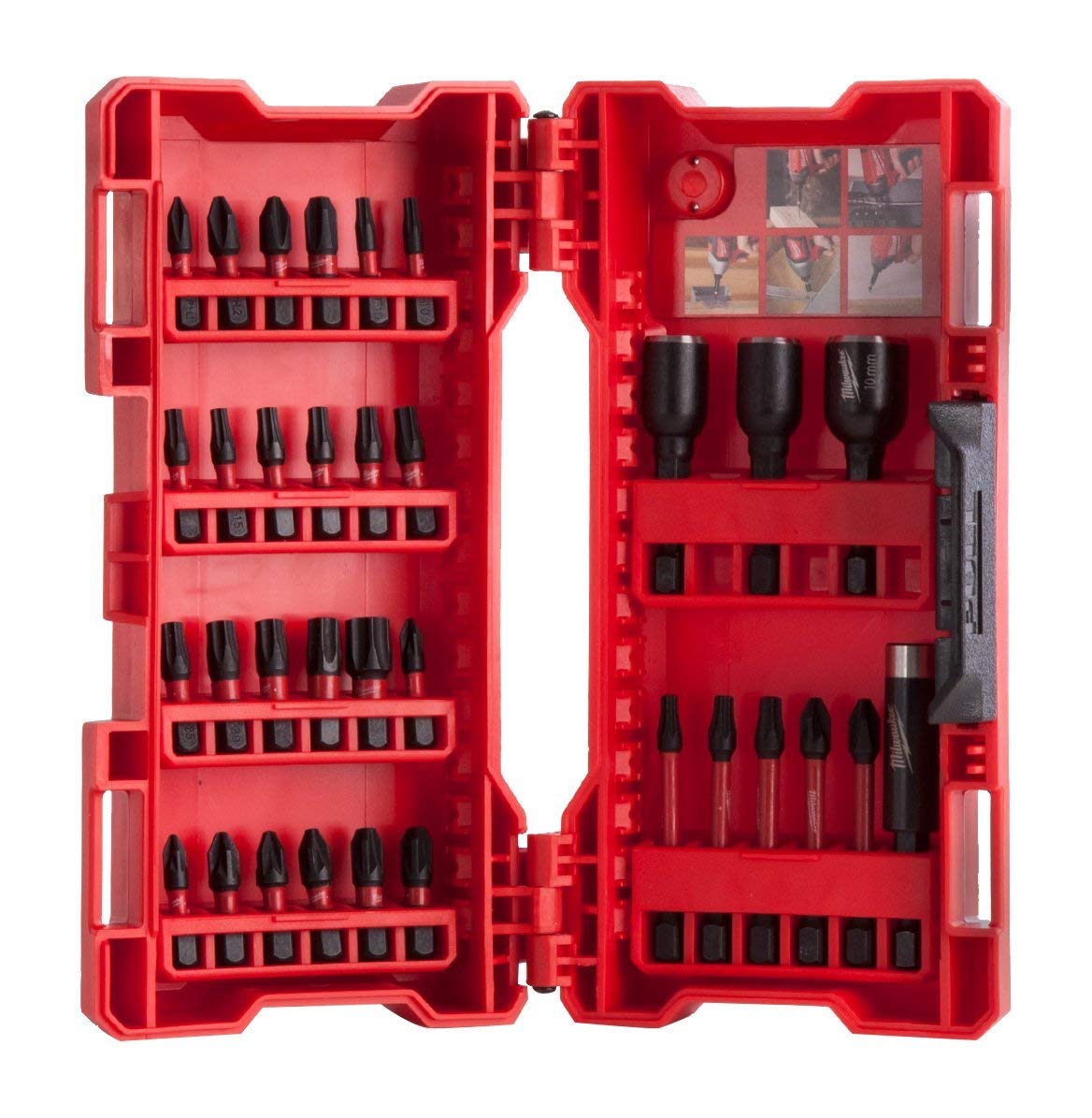 Milwaukee 33 részes Shockwave bit és dugókulcs készlet