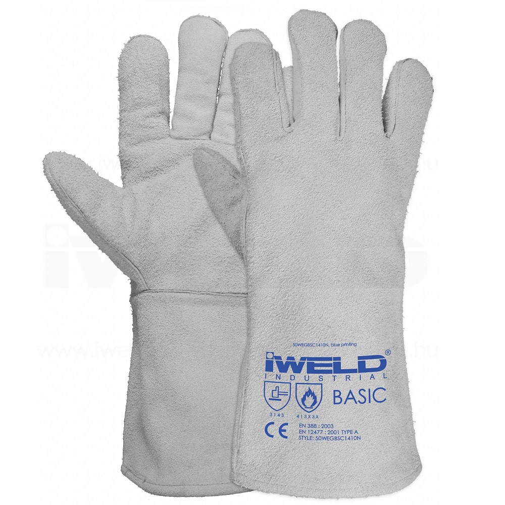 Iweld hegesztő védőkesztyű bélelt 14", BASIC