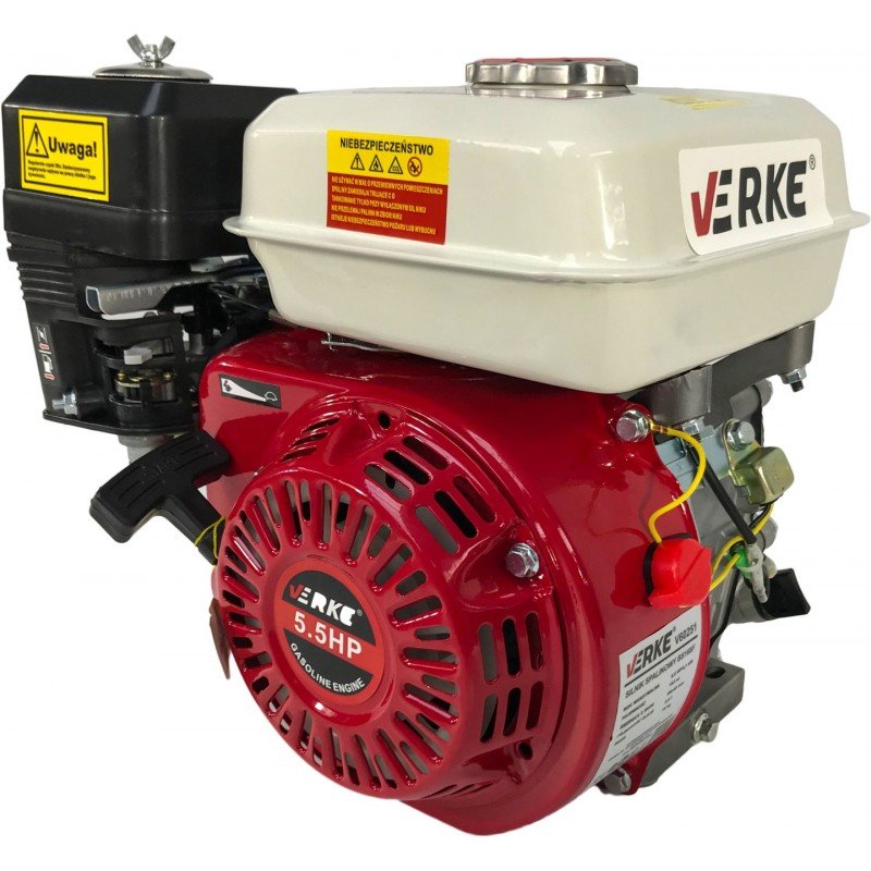 Verke benzines állómotor 5,5LE, 163cm3, 20mm tengely