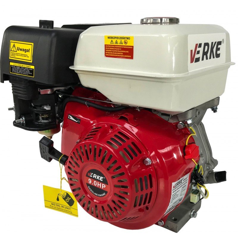 Verke OHW négyütemű benzinmotor 242,3 cm3/ 25,4 mm tengely/ 9 LE