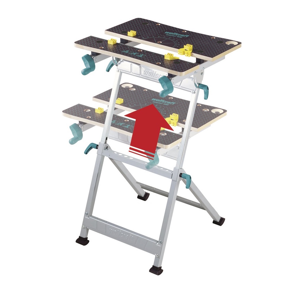 Wolfcraft Master 600 munkapad 420x650mm, 150kg teherbírás