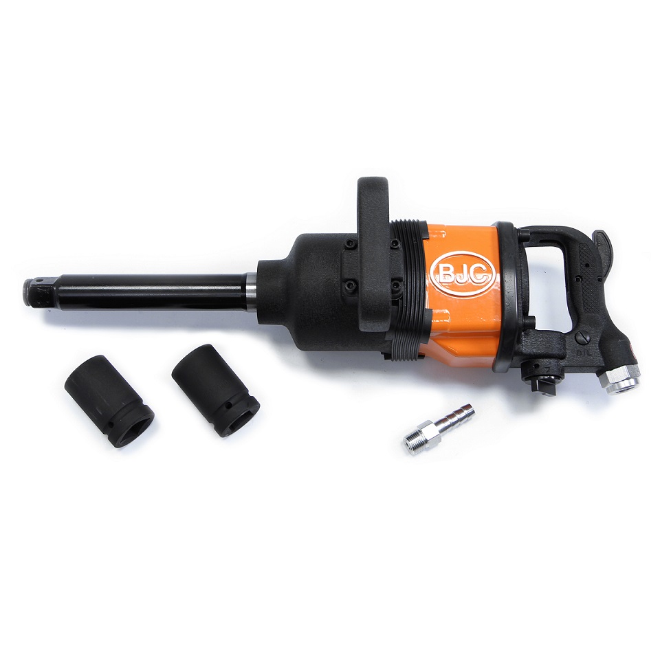 BJC kamion légkulcs 1" , 4800 Nm, 3200ford/perc + dugófejek