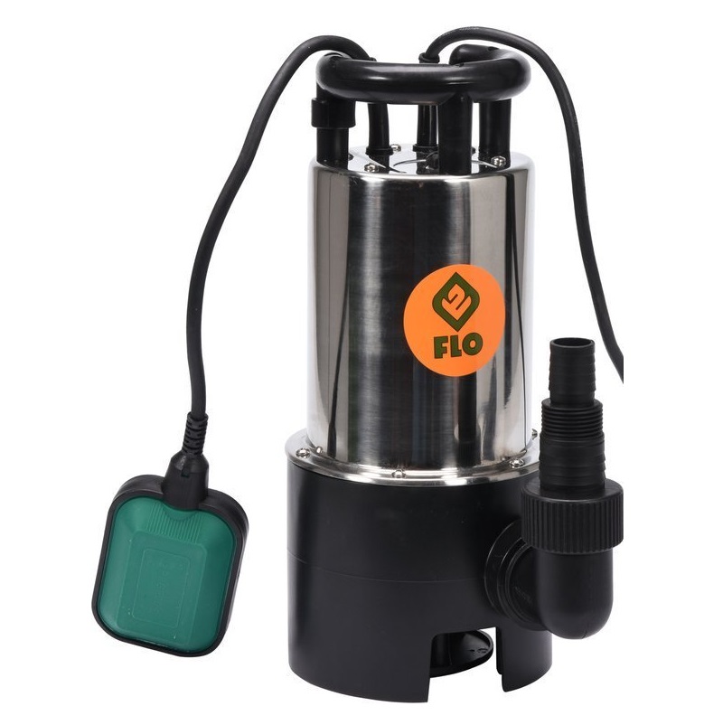 FLO Inox úszókapcsolós búvárszivattyú 900W 16000L/óra