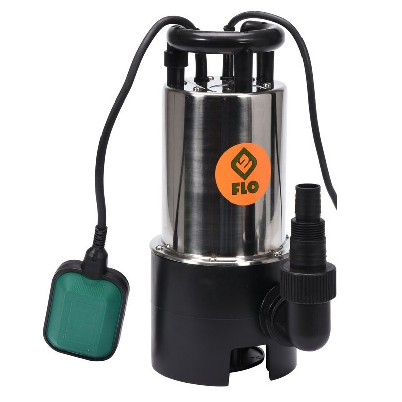 FLO Inox úszókapcsolós búvárszivattyú 1100W 20000L/óra