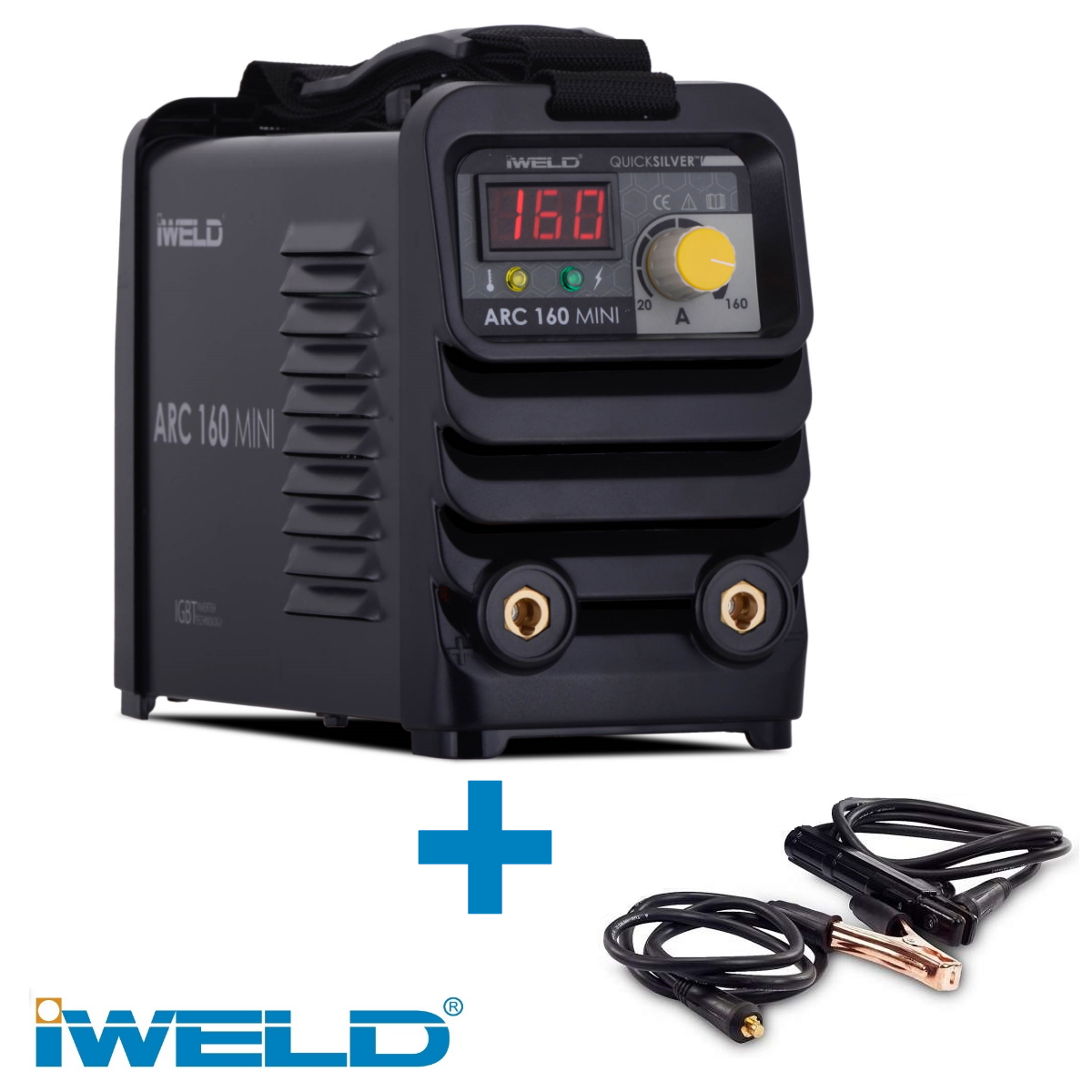 Iweld ARC MINI 150 Amperos inverteres hegesztő + munkakábelek