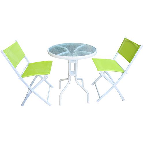 STR kerti bútor szett (asztal + 2 szék) GARDENIA GREEN
