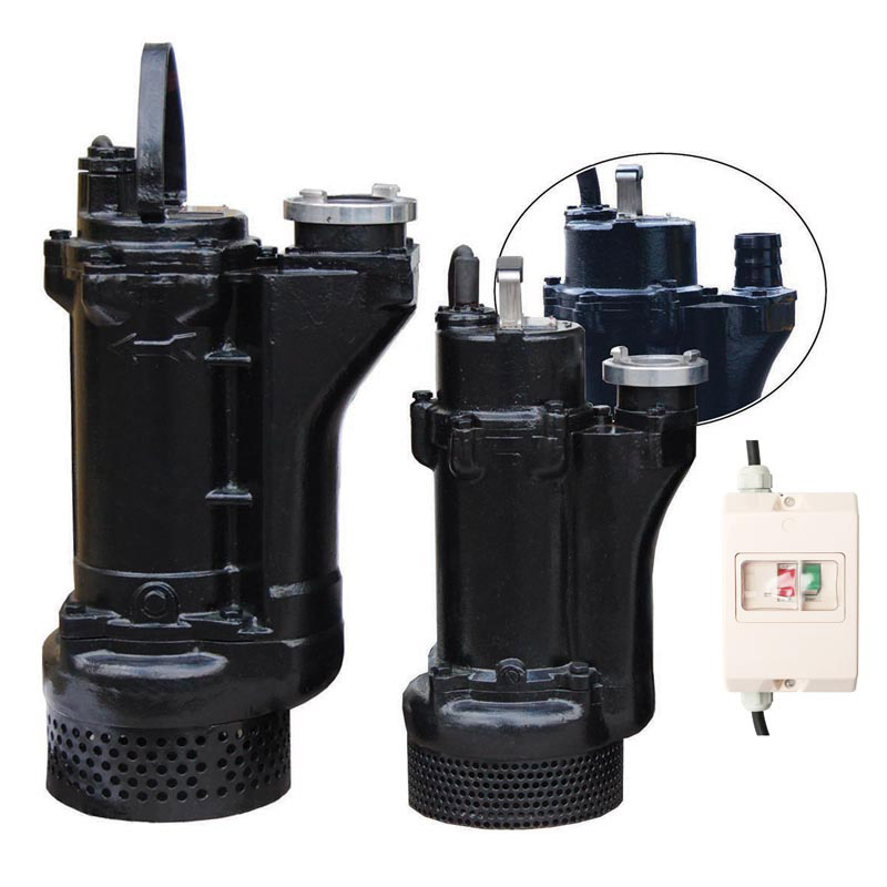 IBO építőipari szivattyú 400V 5500W 72000L/óra