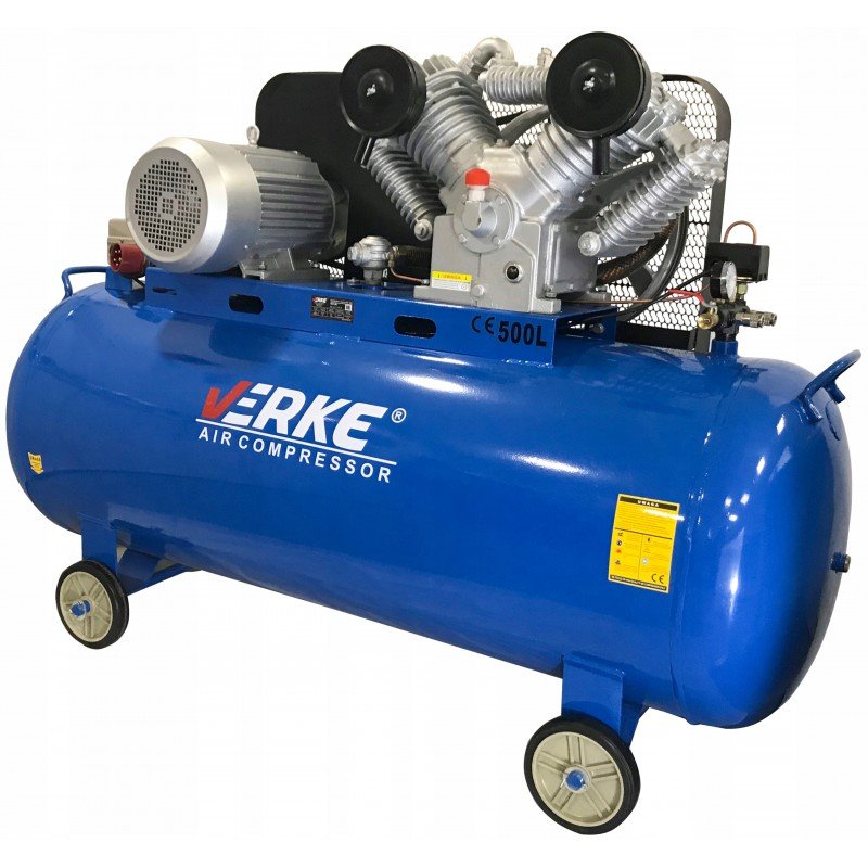 Verke négyhengeres kompresszor 7,3 kW / 500 l / 12,5 bar