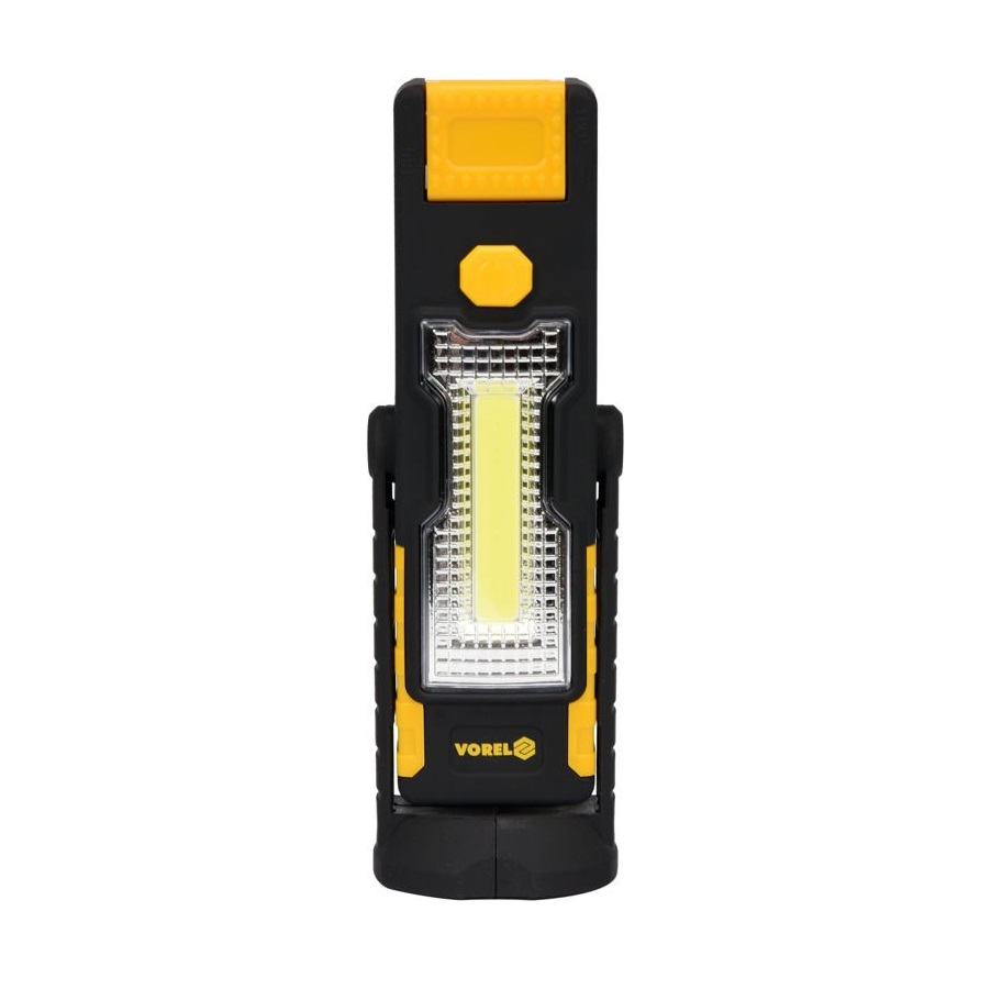 Vorel COB LED munkalámpa, 3+1W, elemes