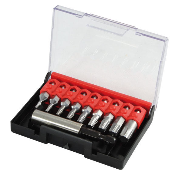 Narex 1/4"-es TX bitkészlet tartóban