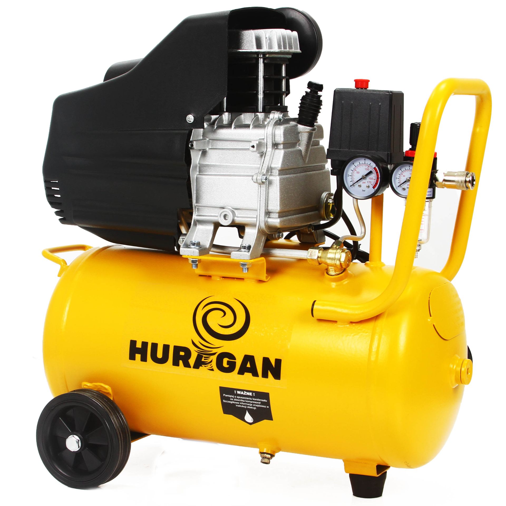 Huragan olajos kompresszor 24L
