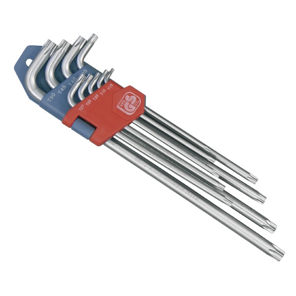 Extol Premium 9 részes extra hosszú torx kulcskészlet