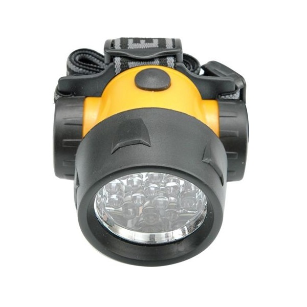 Vorel 17 LED-es fejlámpa, elemes