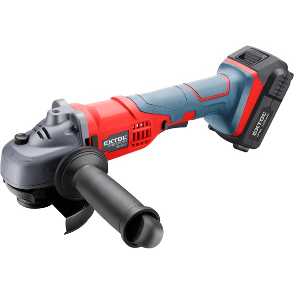 Extol 20V akkus sarokcsiszoló 2000mAh Li-ion