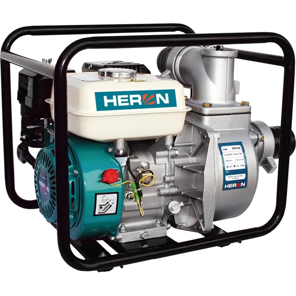 Heron benzines vízszivattyú 4 ütemű 6,5 Le, 1100L/perc