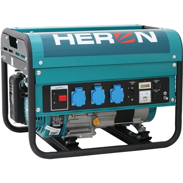 Heron 2300 w-os áramfejlesztő 230V-os, 3aljzattal