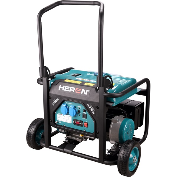Heron 3000W-os áramfejlesztő 224ccm, 4 ütemű, 230V