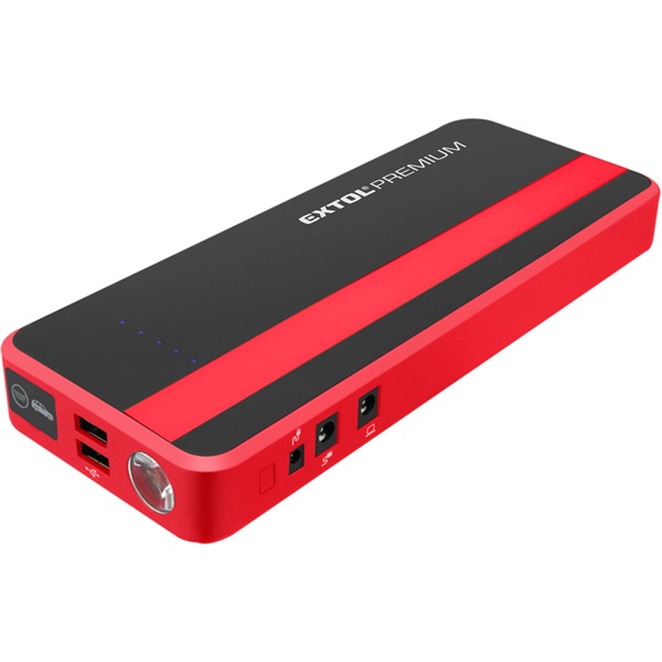 Extol Premium multifunkciós autós indító, power bank, 18000mAh