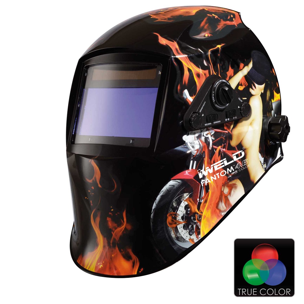 Iweld hegesztő fejpajzs automata FANTOM MOTOR LADY