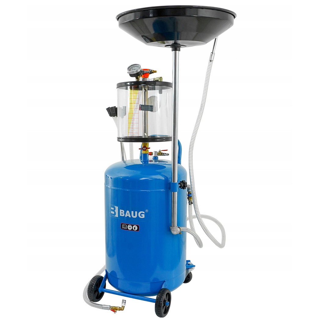 BAUG pneumatikus fáradtolaj leeresztő 65 L