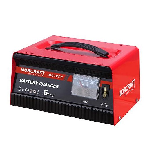 Worcraft akkumlátor töltő, 65W, 16-80 Ah