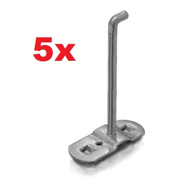 Erba szerszám akasztó 100mm 5db