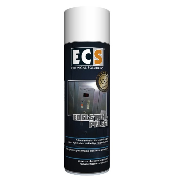 ECS nemesacél tisztító-ápoló spray XXL 500 ml
