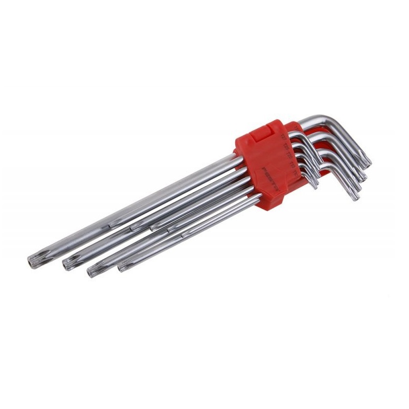 Festa Torx kulcs készlet 9 részes, hosszított (T10-T50) CrV