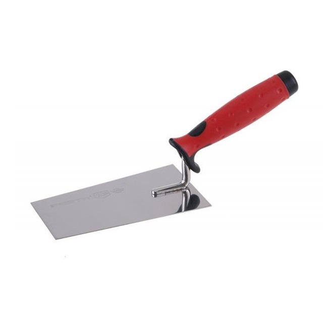 Festa rozsdamentes kőműves kanál, lágy nyéllel, 140mm