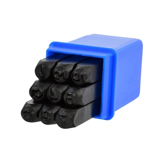 Geko 9db-os szám beütő készlet 6mm