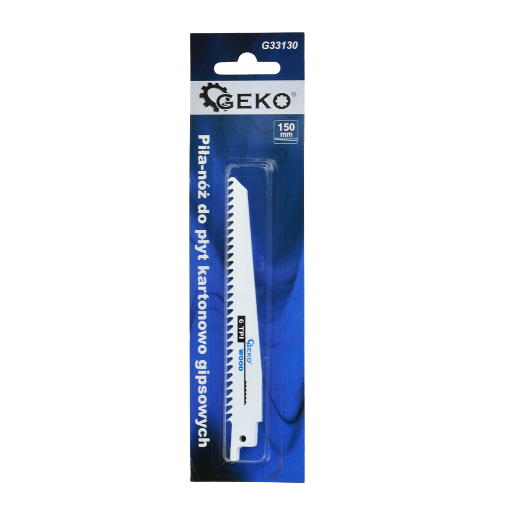 Geko 150 mm-es fa szablyafűrész lap (5db/csomag)