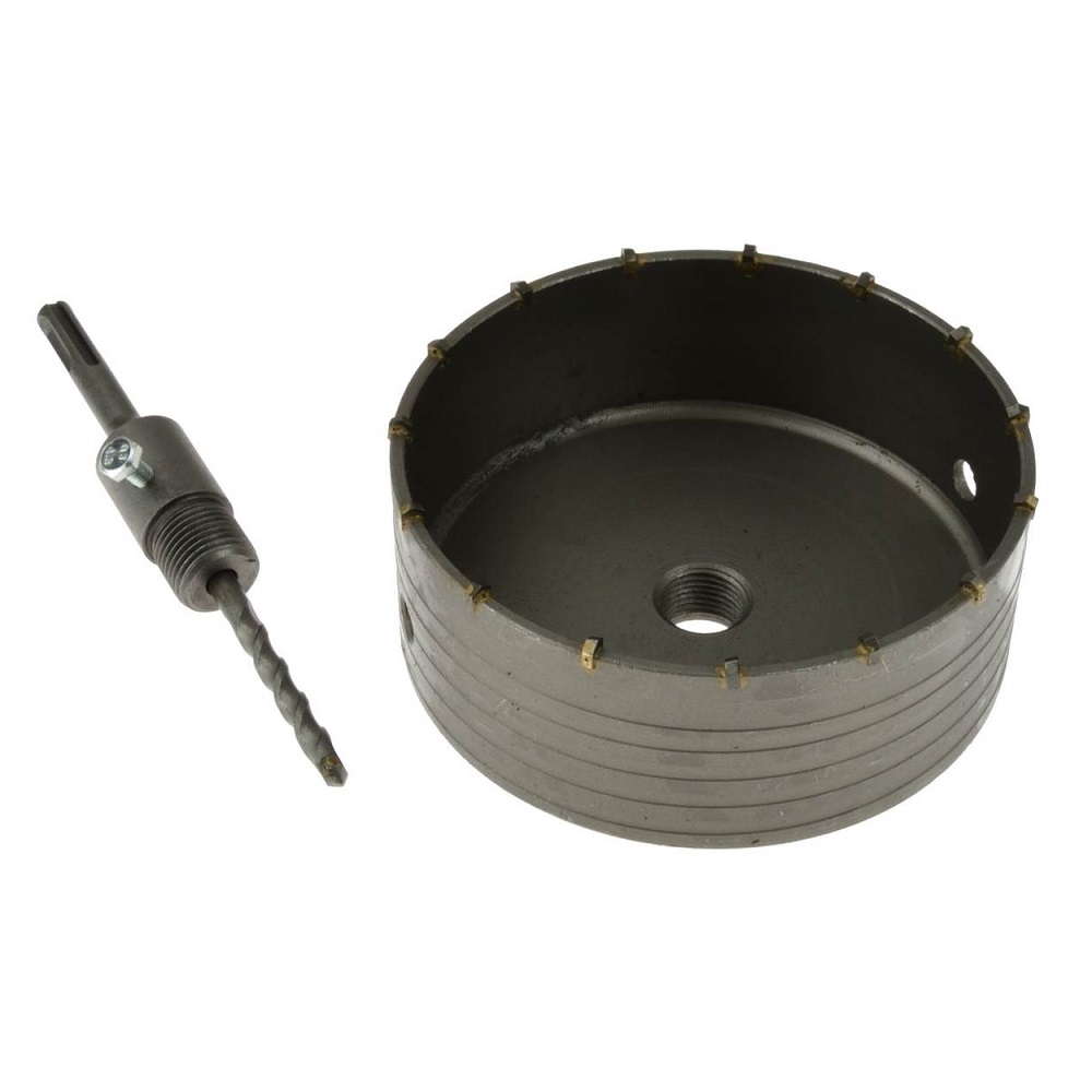 Geko SDS-Plus dobozfúró, koronafúró 150mm
