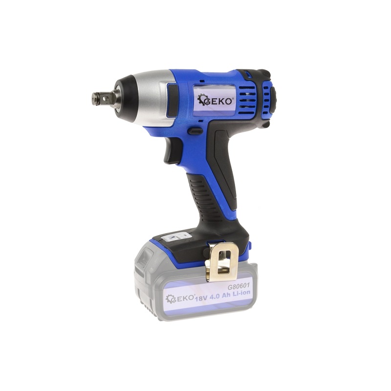 GEKO Akkus ütvecsavarozó géptest, 150 Nm / 18V Li-ion